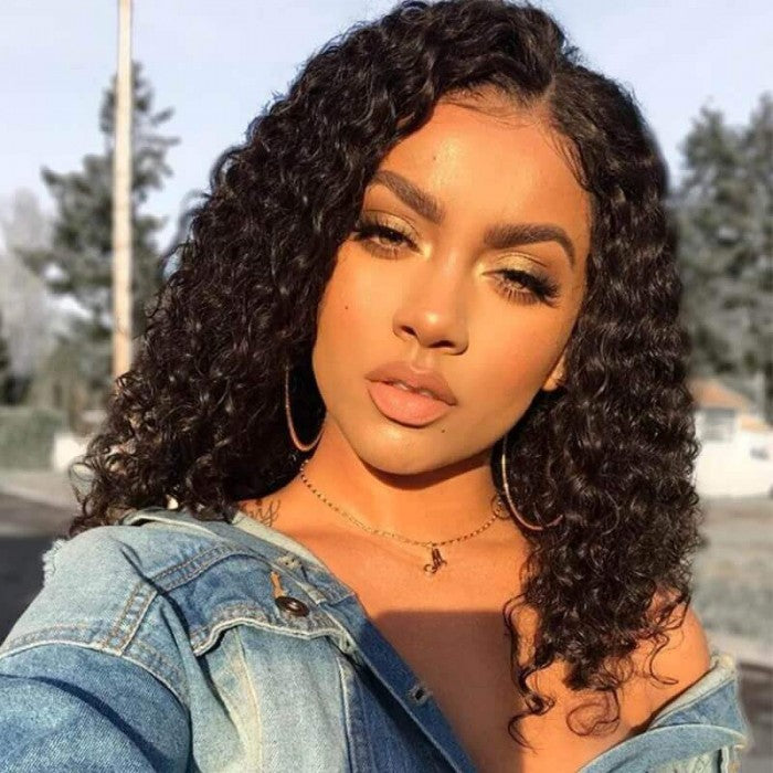 Lace Front Wig Human Hair Wigs with Baby Hair Curly Hair For Black Woman